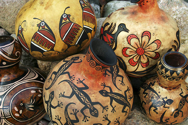 Painted Gourds