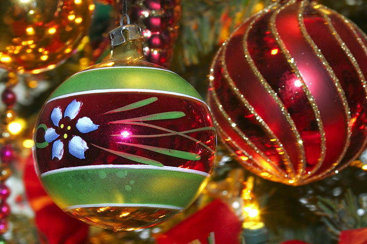 Old Glass Ornaments