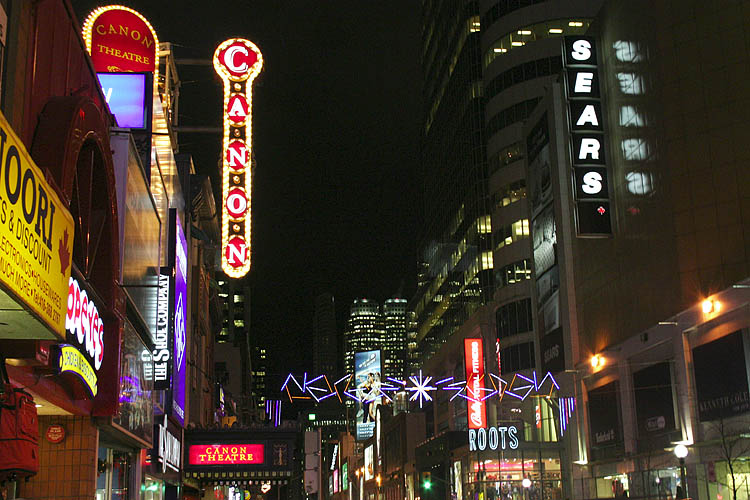 Night Lights, Yonge Street