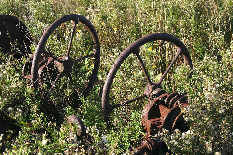 Rusty Farm Machinery