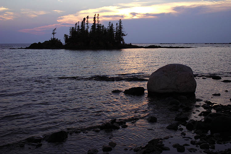 Sunset, Pancake Point