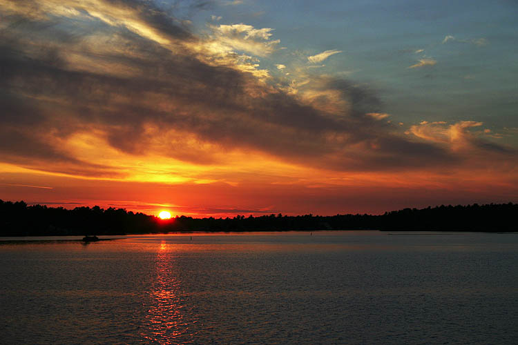 Sunset, Stoney Lake