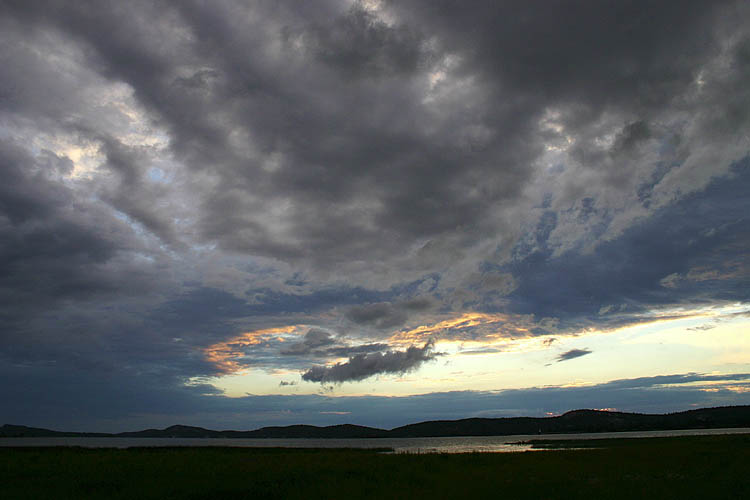 Sunset, La Cloche Mountains