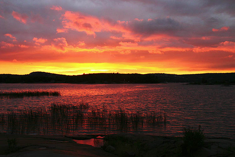 Sunset, Roche Rouge