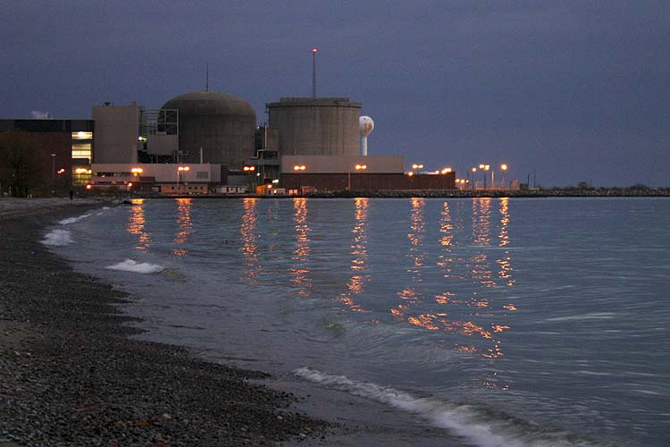 Shimmering Nuke plant