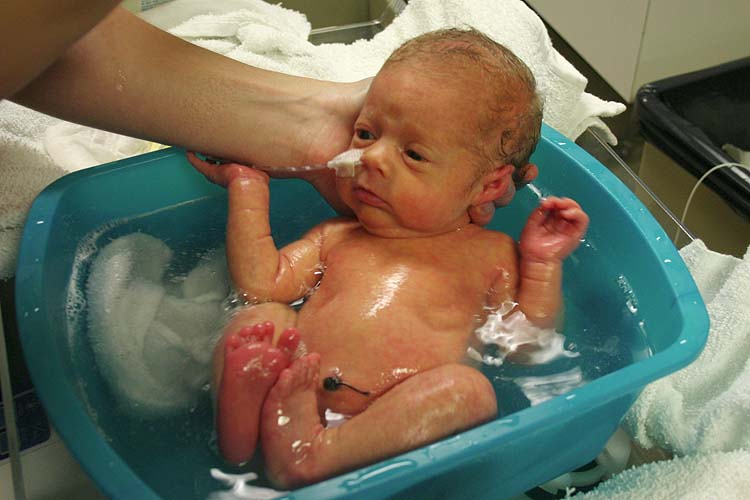 Enjoying the Bath