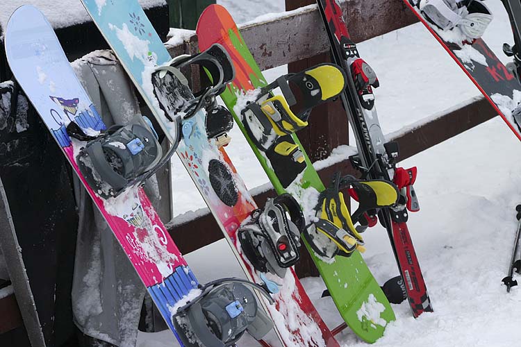 Snowboard Parking