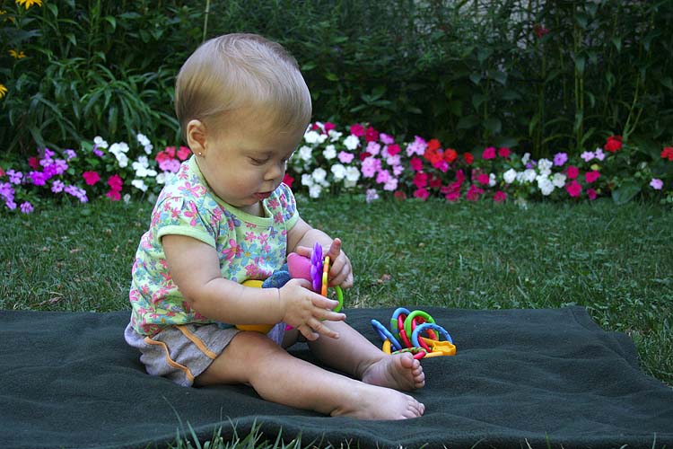 Sitting in the Grass