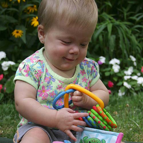 Playing in the Yard