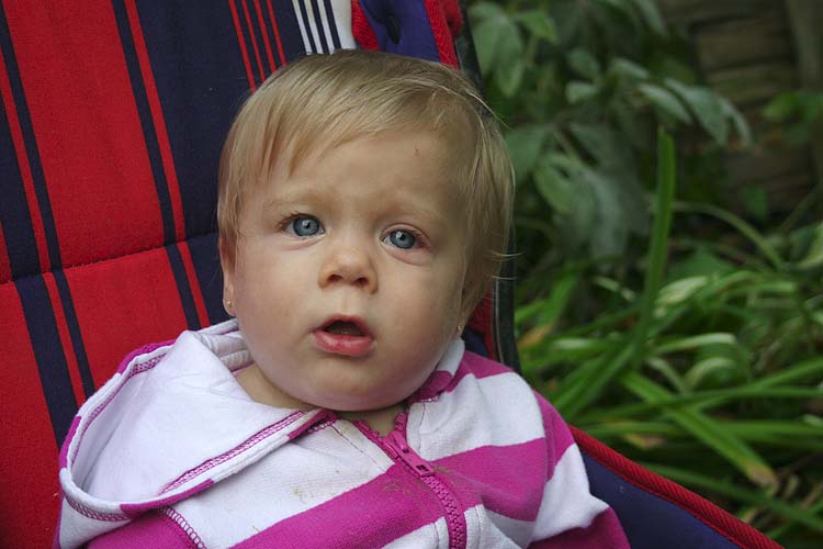 Tired Little Girl