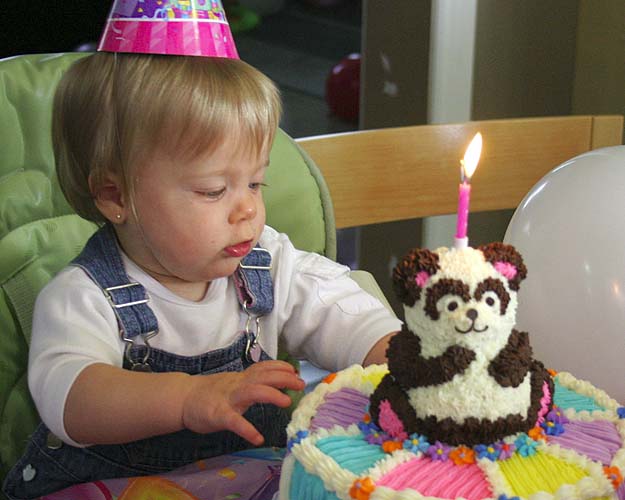Checking Out The Cake