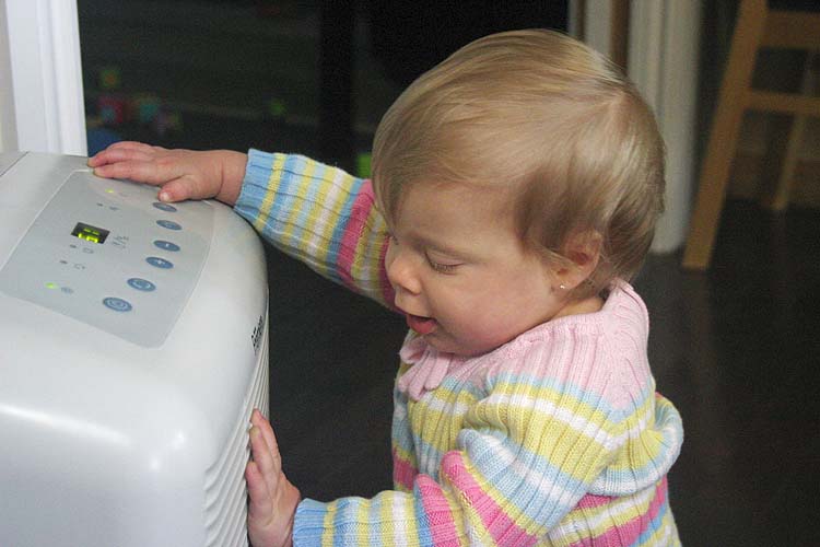 \"Yup, the air coming out is drier\"