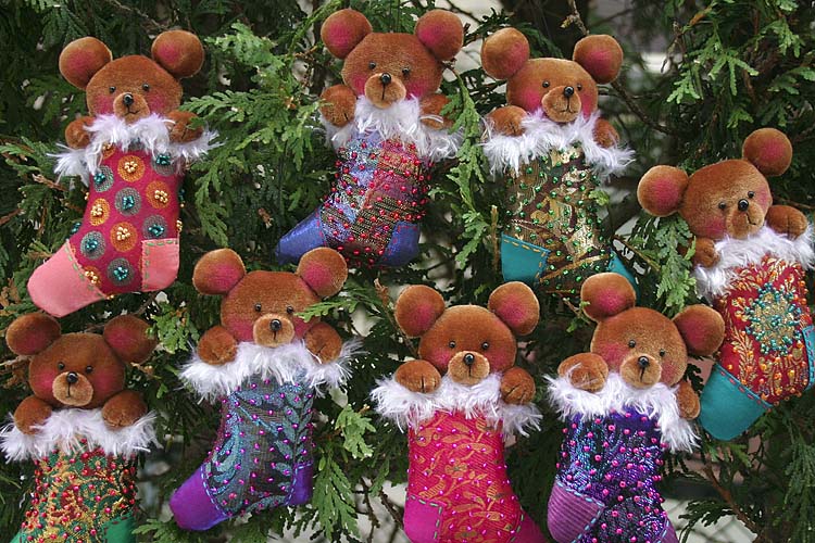 Teddies in a Tree