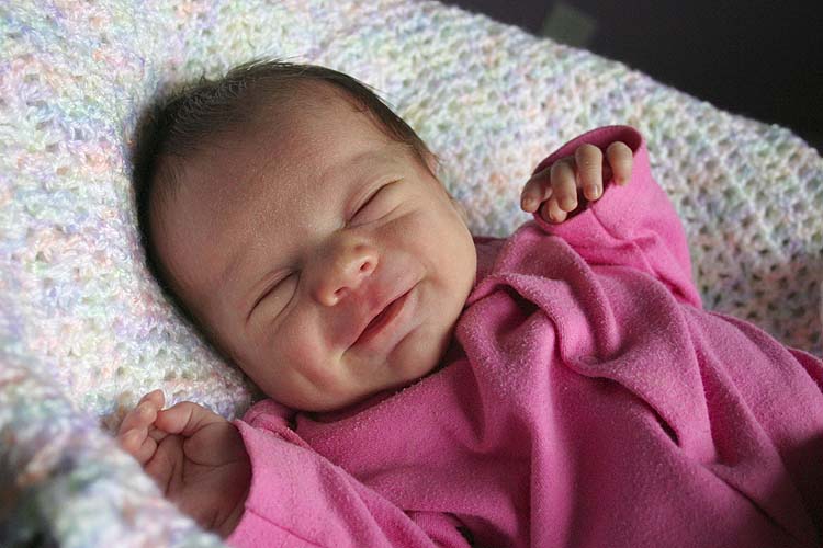 Smiling In Her Sleep