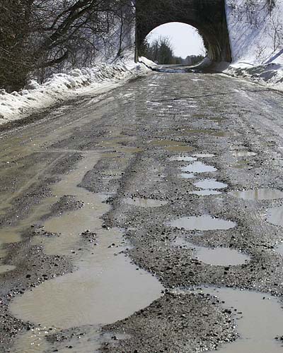 Portal with Potholes