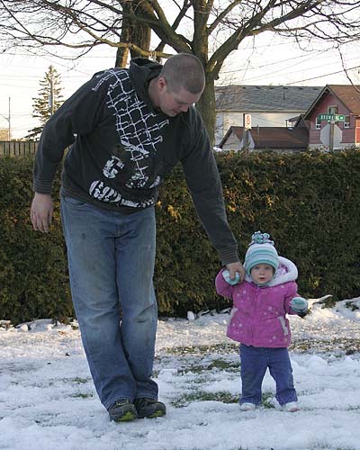 Outside With Daddy