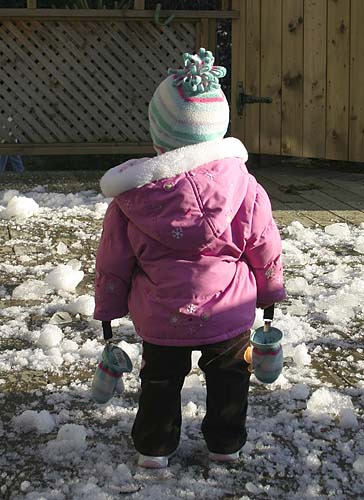 Why Are You Throwing The Snow Up Here?