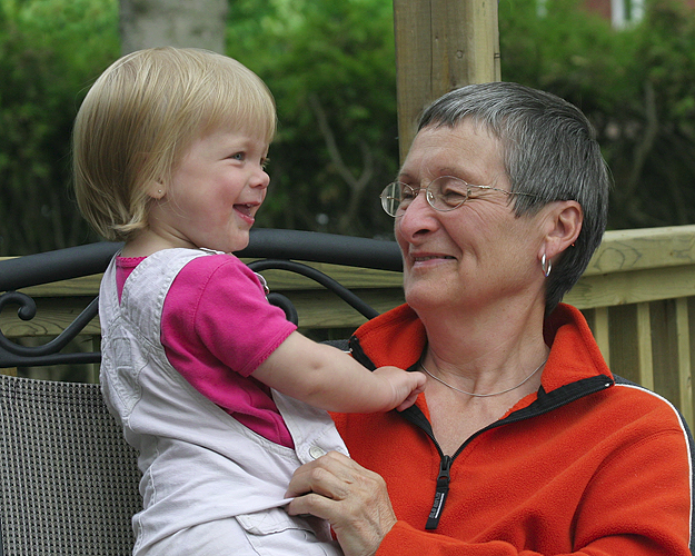 Happy To See Grandma