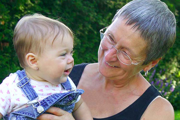 Grandma & Teagan