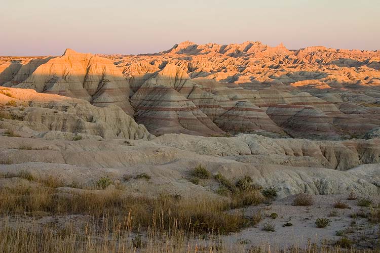 Sunset Over the Badlands