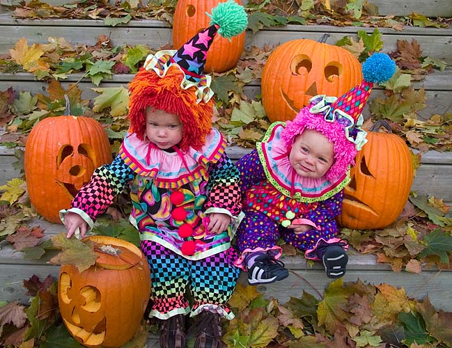 Two Little Clowns