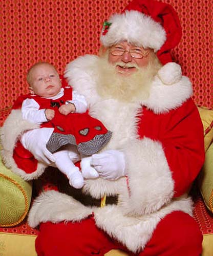 First Visit with Santa