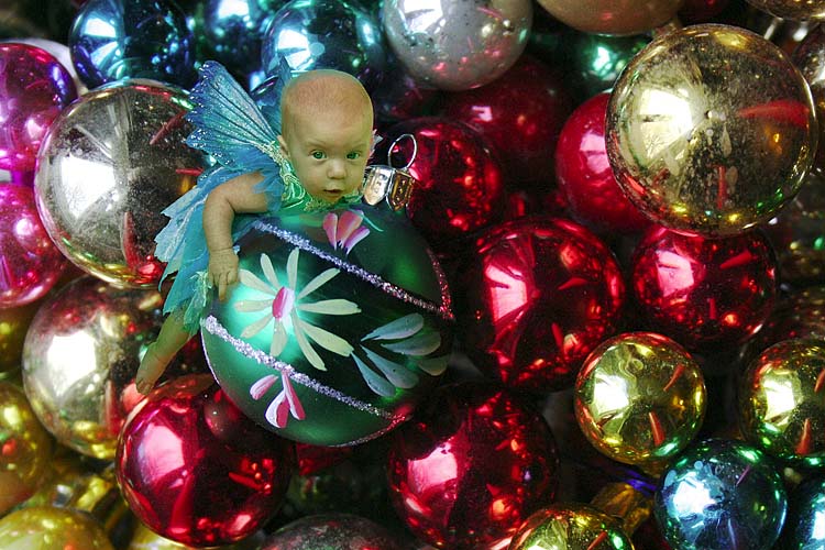 Little Blue Christmas Fairy