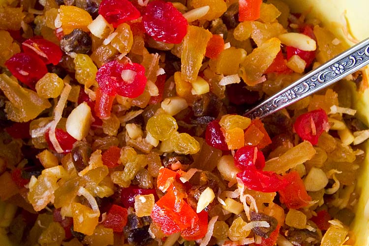 Candied Fruits and Nuts... YUMM!!