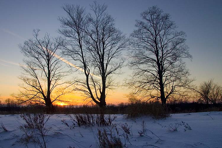 Frigid Sunset