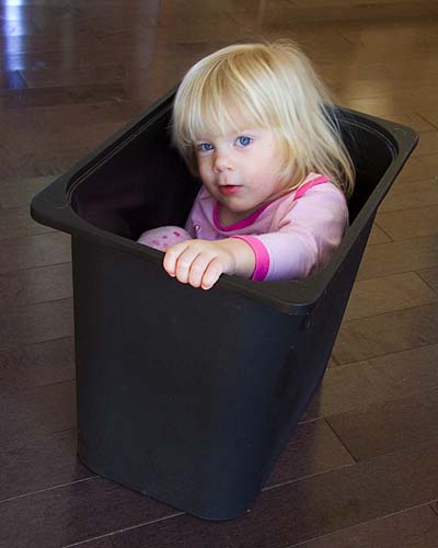 Rub-a-Dub Dub, A Girl In A Tub
