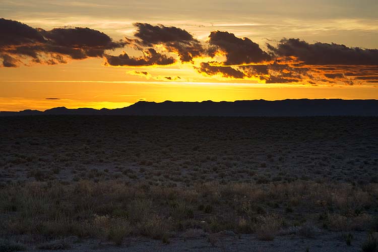 Sunset Over Utah