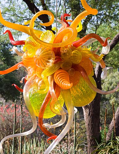 Festival Yellow & Orange Chandelier