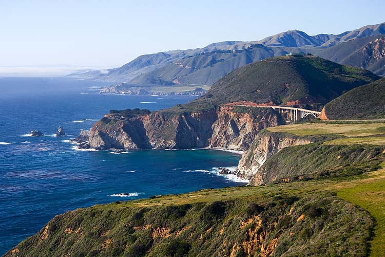 Approaching Bixby Creek Bridge