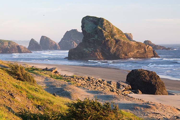 Sea Stacks at Meyers Beach
