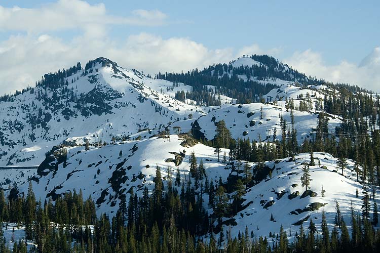 Snow-Covered Sierras