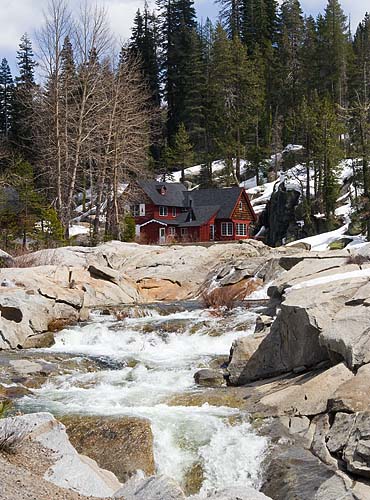 Cabin Along the River