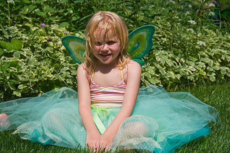 Girl In A Cloud of Tulle