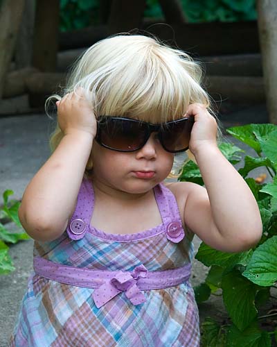 Putting on the Sunglasses