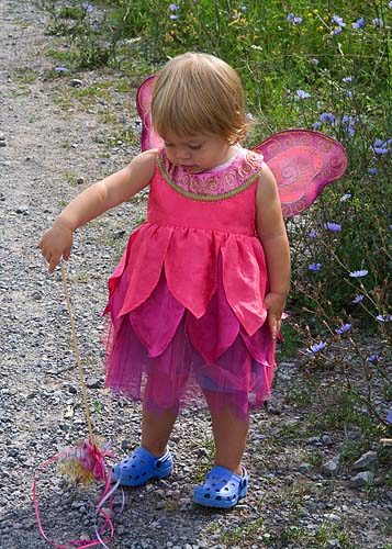 Fairy With Blue Crocs