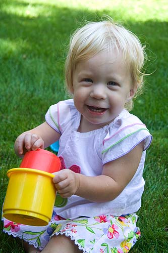 Playing In the Grass
