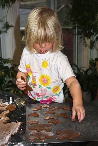 Putting Them On the Cookie Sheet