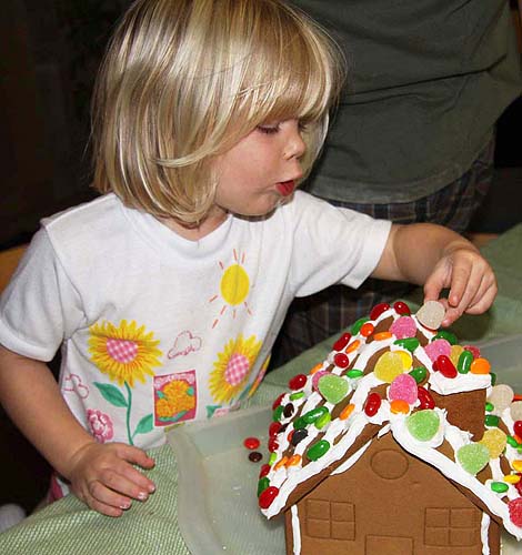 Placing A Gumdrop