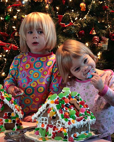 Two Girls, Two Houses