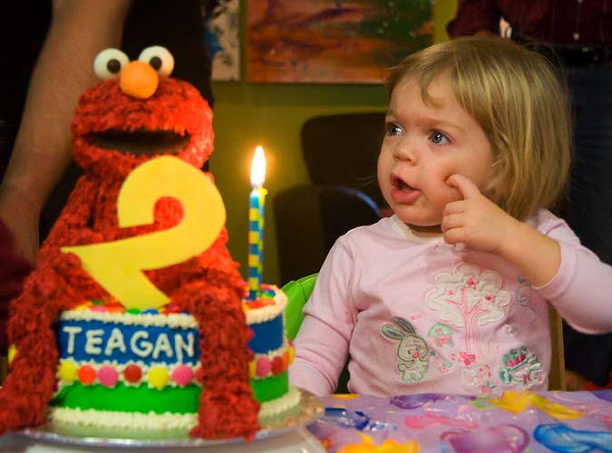 Girl & Cake