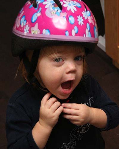 Getting Used to Wearing A Helmet