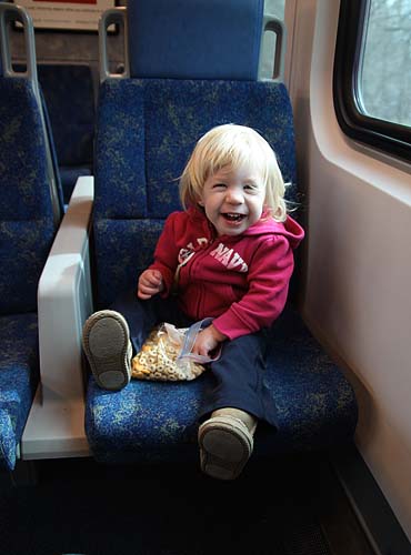 GO Train Ride With Daddy