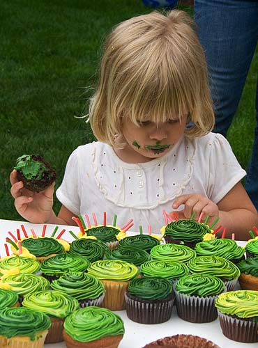Yummy Green Icing