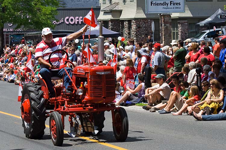 Patriotic Tractor