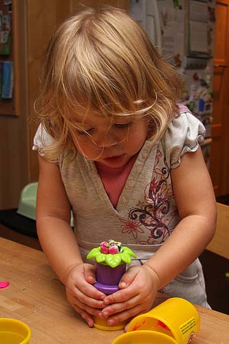 Playdoh Flower