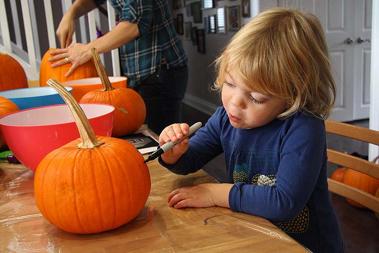 Designing a Jack-O-Lantern